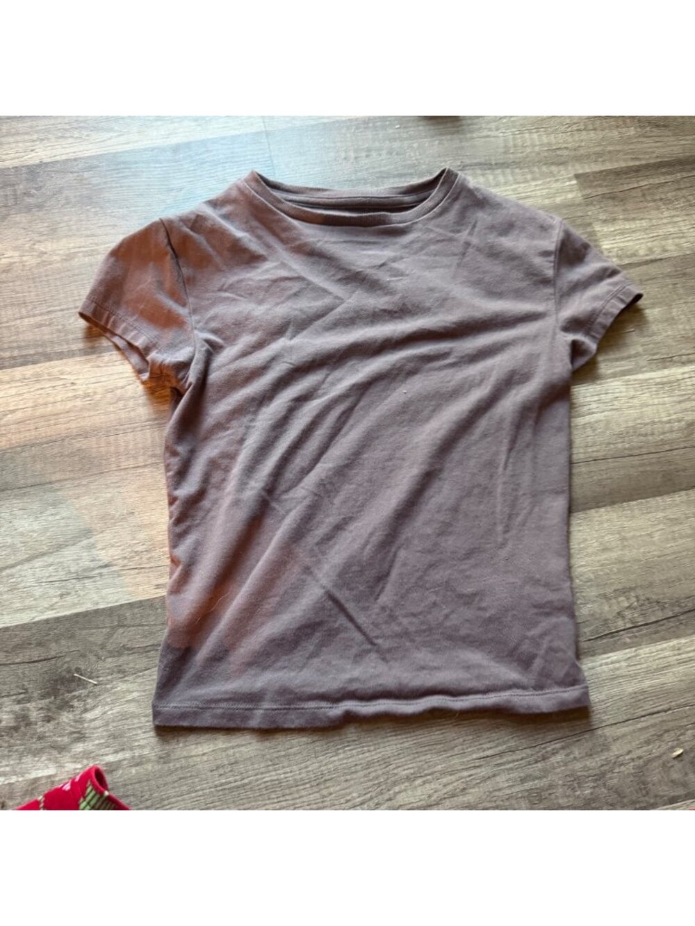 Wild Fable Brown Short Sleeve Crewneck T-Shirt XS Casual Everyday Style